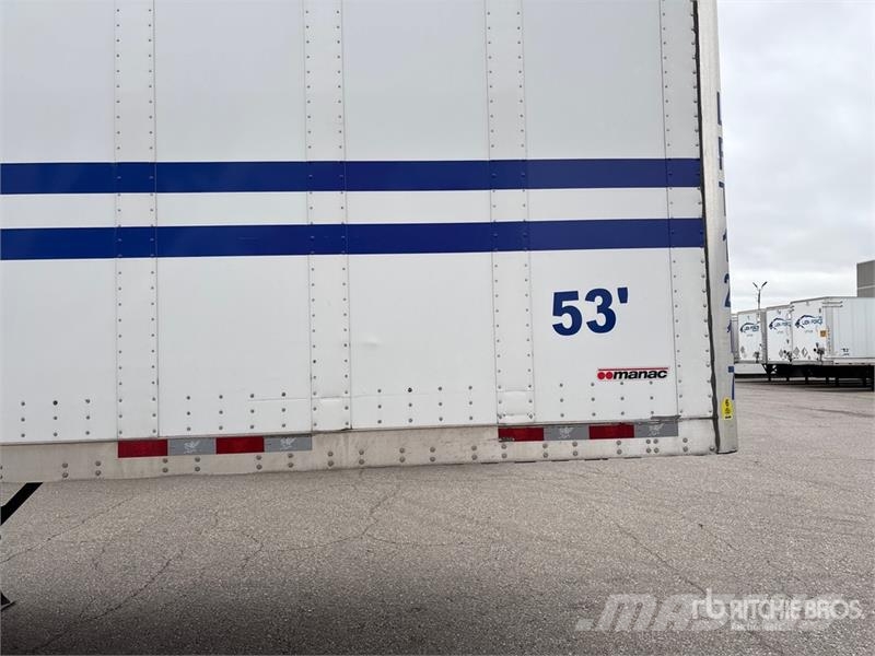 Manac 92253A811 53 ft x 102 in T/A Van Trailer Прицепы-фургоны