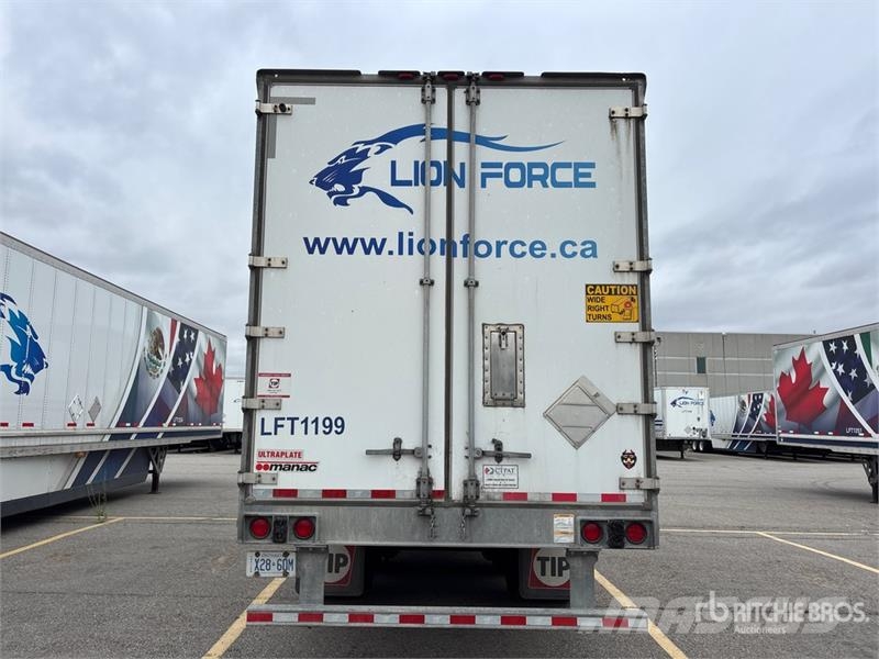 Manac 92253A811 53 ft x 102 in T/A Van Trailer Причепи-фургони