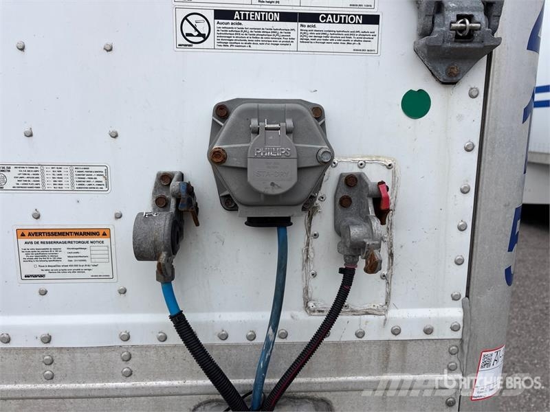 Manac 92253A811 53 ft x 102 in T/A Van Trailer مقطورات ذات هيكل صندوقي