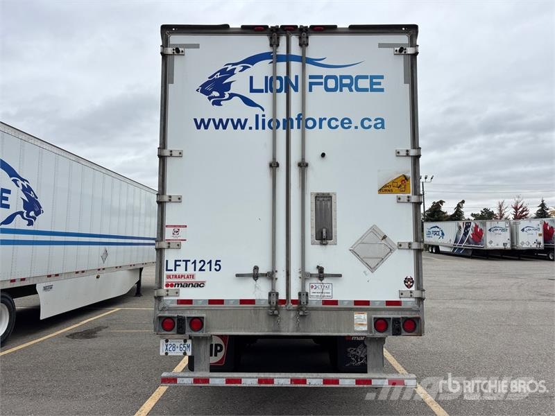 Manac 92253A811 53 ft x 102 in T/A Van Trailer مقطورات ذات هيكل صندوقي