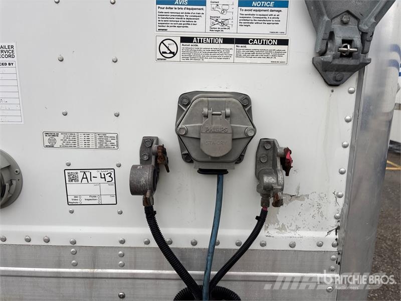 Manac 92253A811 53 ft x 102 in T/A Van Trailer Dengtos priekabos
