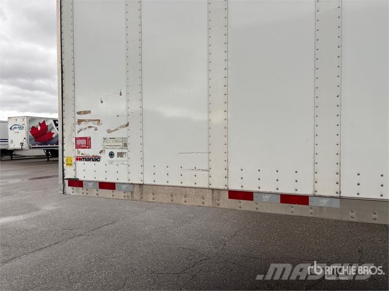 Manac 92253A818 53 ft x 102 in T/A Van Trailer Van Body Trailers