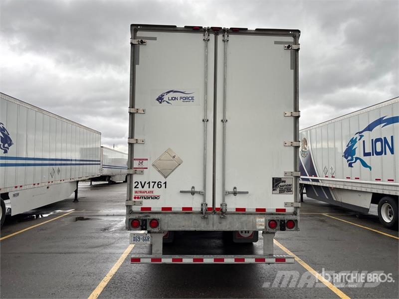 Manac 92253A818 53 ft x 102 in T/A Van Trailer Van Body Trailers