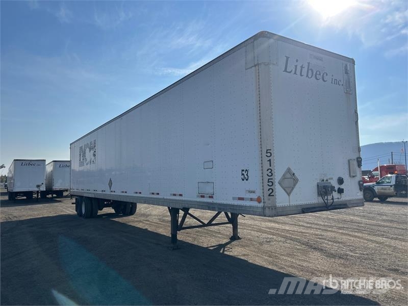 Manac 94253 53 ft x 102 in T/A Van Trailer Прицепы-фургоны