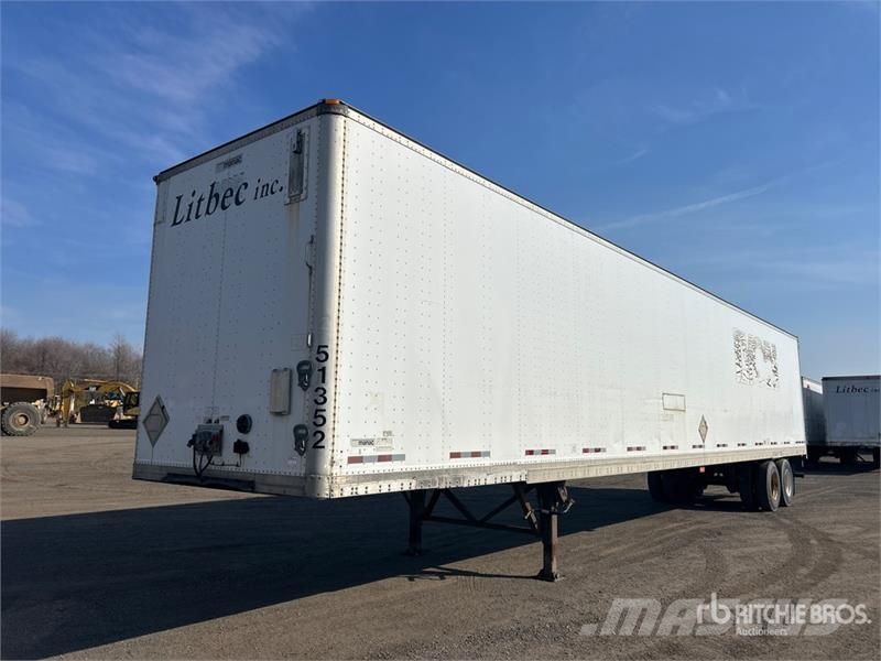Manac 94253 53 ft x 102 in T/A Van Trailer Прицепы-фургоны