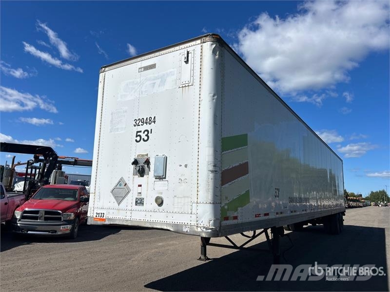 Manac 94253002 53 ft x 102 in T/A Van Trailer ボックスボディートレーラー