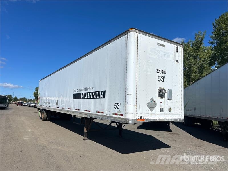 Manac 94253002 53 ft x 102 in T/A Van Trailer ボックスボディートレーラー
