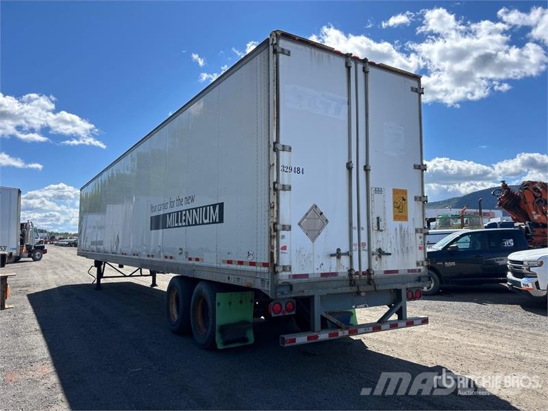 Manac 94253002 53 ft x 102 in T/A Van Trailer ボックスボディートレーラー