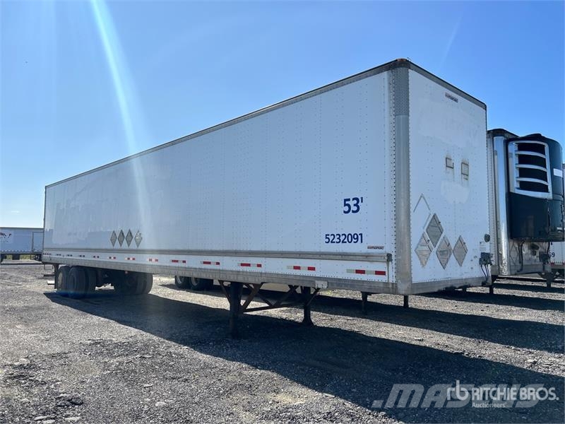 Manac 94253010 53 ft x 102 in T/A Van Trailer Cajas de remolque