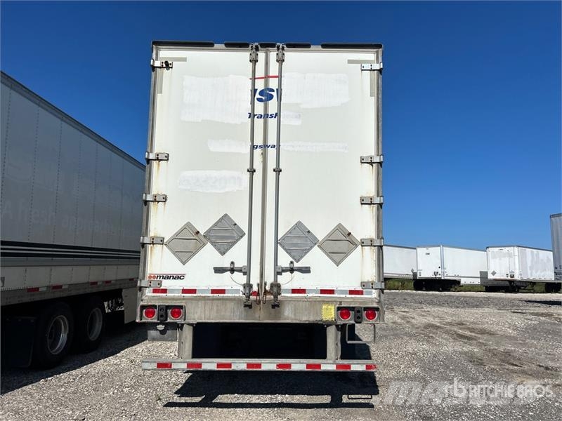Manac 94253010 53 ft x 102 in T/A Van Trailer Cajas de remolque
