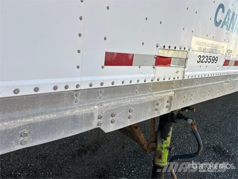 Manac 94253101 53 ft x 102 in T/A Van Trailer Skappåbygg