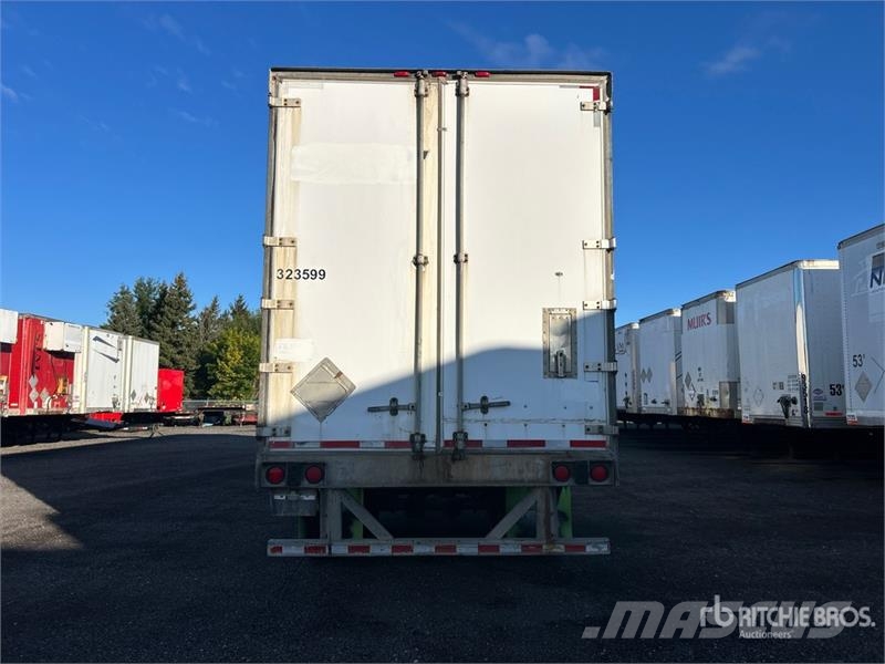 Manac 94253101 53 ft x 102 in T/A Van Trailer Skappåbygg