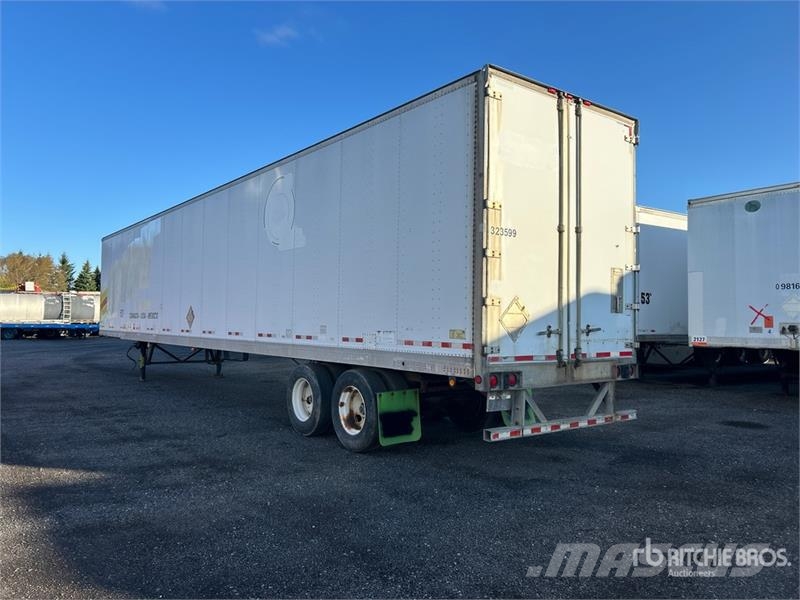 Manac 94253101 53 ft x 102 in T/A Van Trailer Skappåbygg