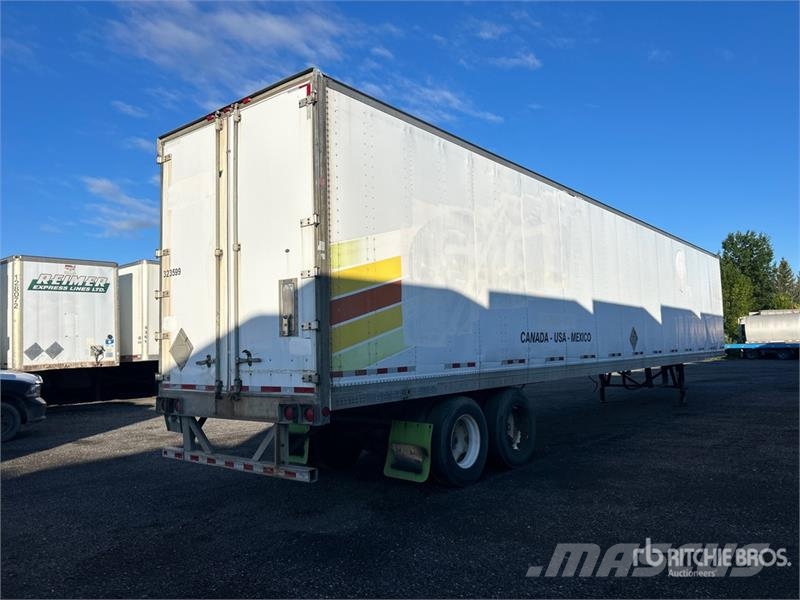 Manac 94253101 53 ft x 102 in T/A Van Trailer Skappåbygg
