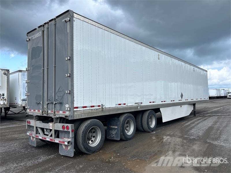 Manac 94353 53 ft x 102 in Tri/A Refrigerated Trailer Piekabes ar temperatūras kontroli