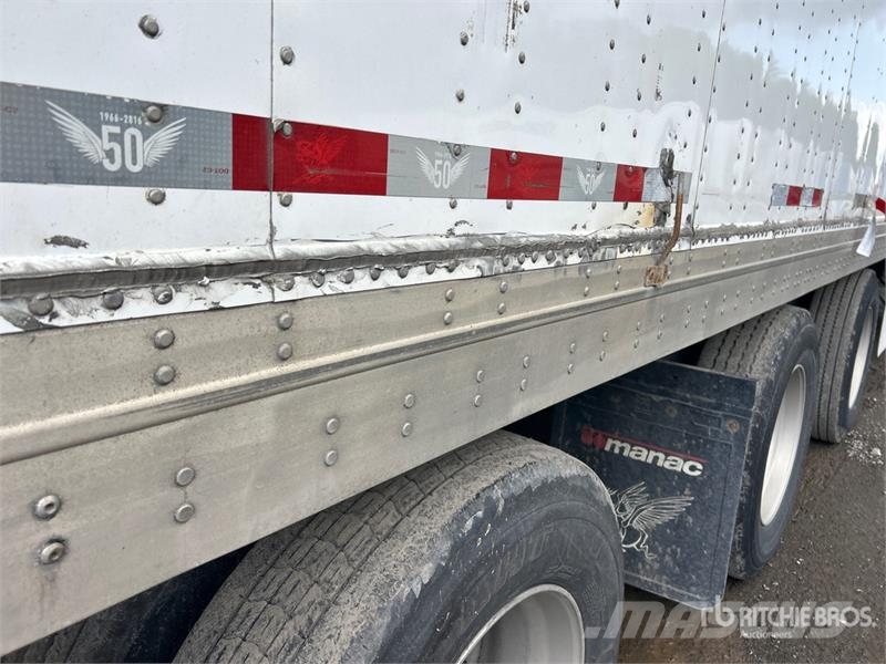 Manac 94353 53 ft x 102 in Tri/A Refrigerated Trailer Piekabes ar temperatūras kontroli