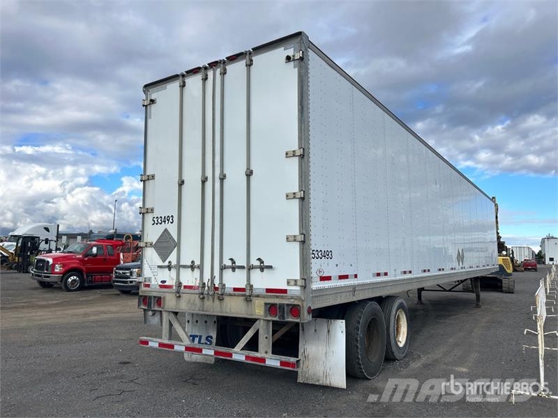 Manac 94353005 53 ft x 102 in T/A Van Trailer Fast kasse