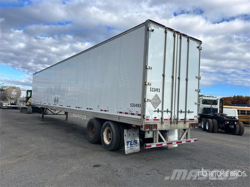Manac 94353005 53 ft x 102 in T/A Van Trailer Fast kasse