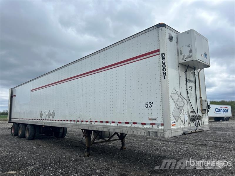 Manac 94353105 53 ft x 102 in Tri/A Heated Van Trailer Прицепы-фургоны
