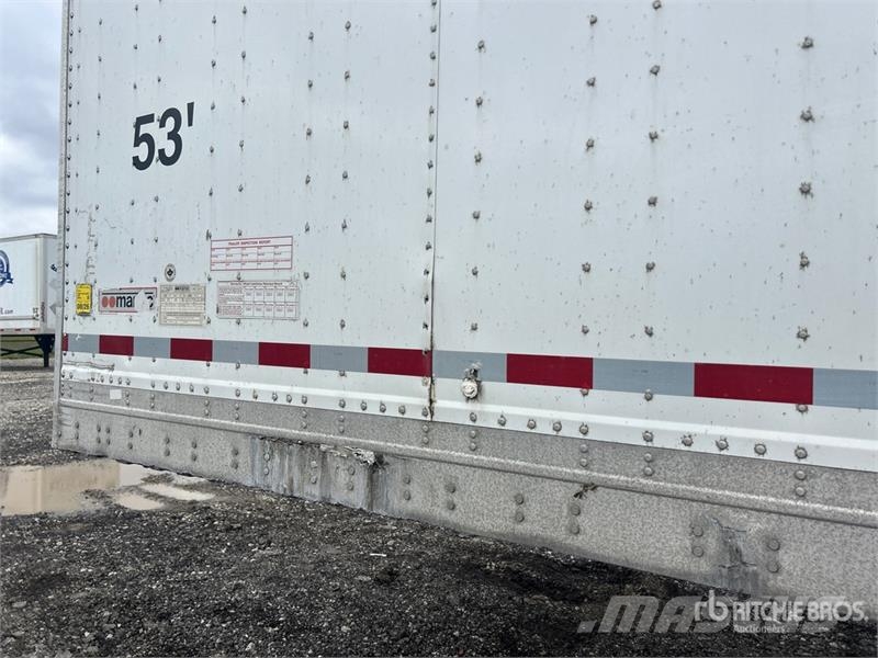 Manac 94353105 53 ft x 102 in Tri/A Heated Van Trailer Прицепы-фургоны
