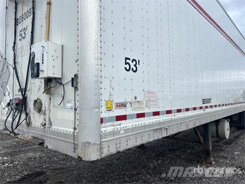 Manac 94353105 53 ft x 102 in Tri/A Heated Van Trailer Прицепы-фургоны