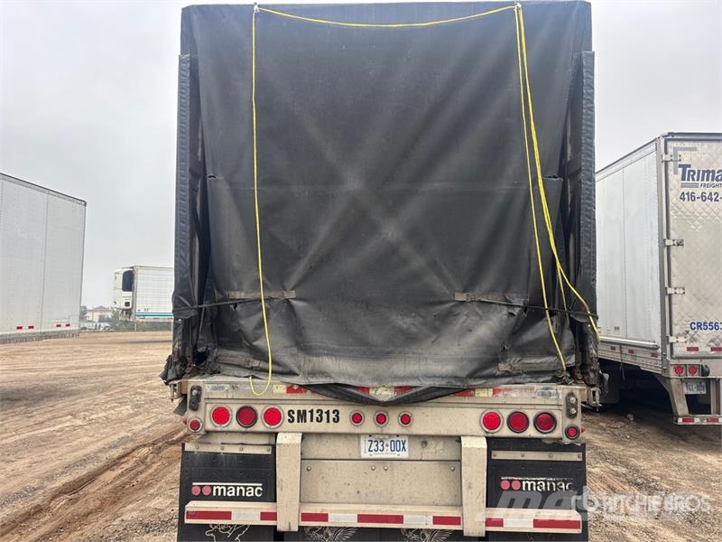 Manac AAF 48 ft T/A Spread Axle Curtain Side Trailer Reboques com cortinas laterais