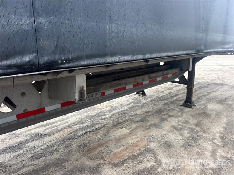 Manac AAF 48 ft T/A Spread Axle Curtain Side Trailer Reboques com cortinas laterais
