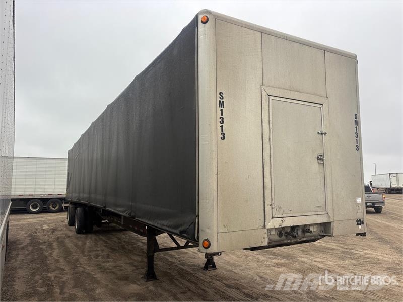 Manac AAF 48 ft T/A Spread Axle Curtain Side Trailer Reboques com cortinas laterais