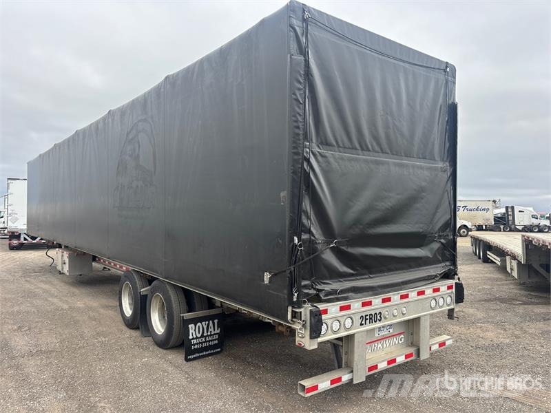 Manac Darkwing 53 ft T/A Curtain Side Trailer Tovarne prikolice sa ciradom