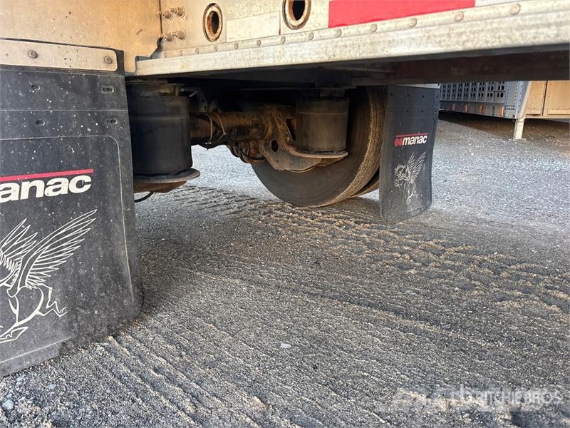 Manac Darkwing 53 ft T/A Spread Axle Curtain Side Traile 侧帘拖车