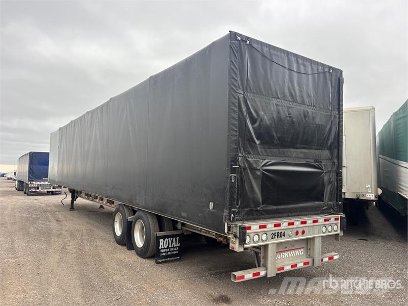 Manac Darkwing 53 ft T/A Curtain Side Trailer Rimorchi centinati
