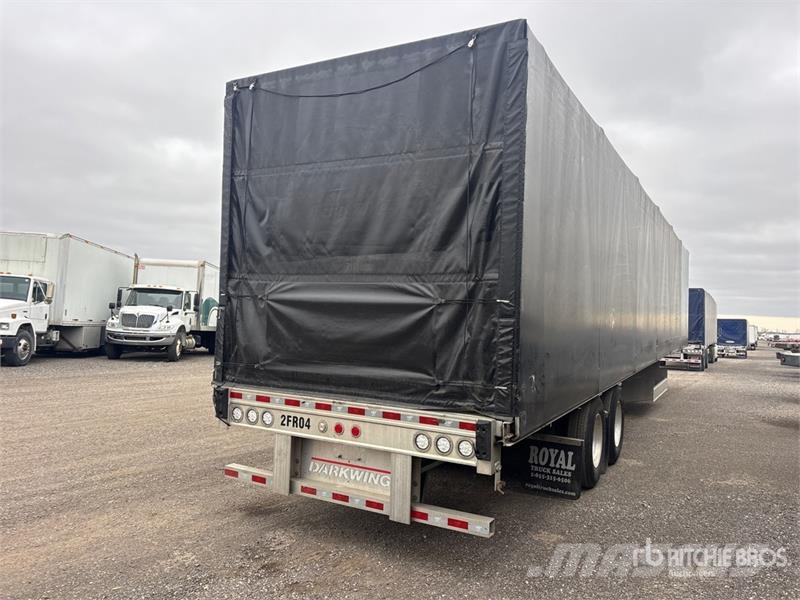 Manac Darkwing 53 ft T/A Curtain Side Trailer Rimorchi centinati