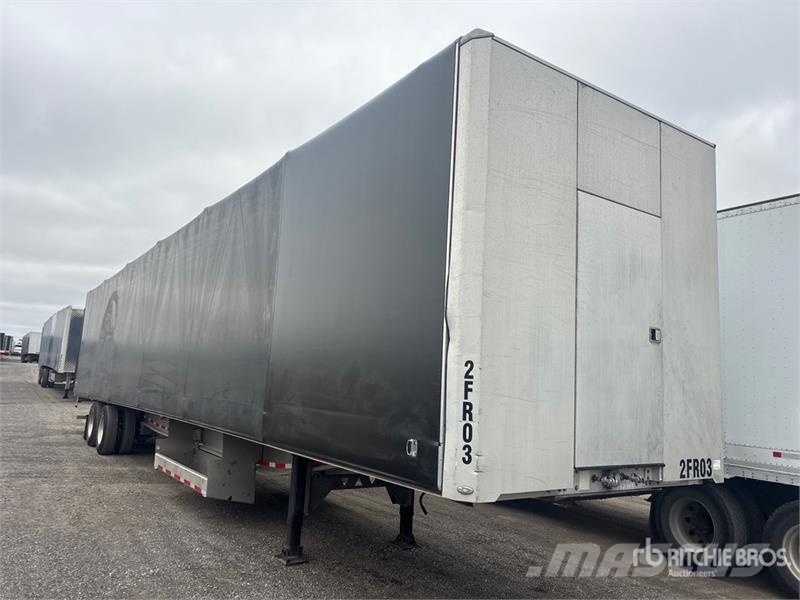 Manac Darkwing 53 ft T/A Curtain Side Trailer Tovarne prikolice sa ciradom