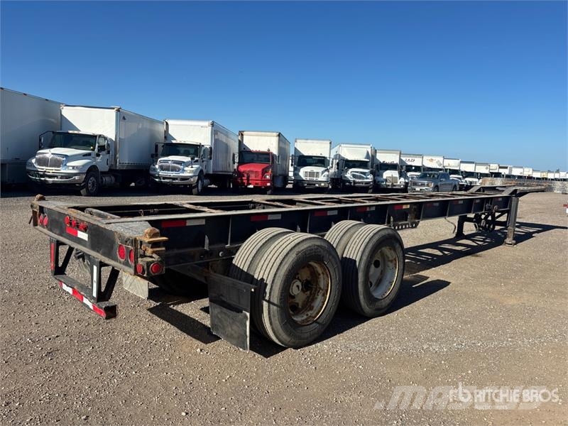 Manac T/A Container Trailer Konteineriekrāvēji