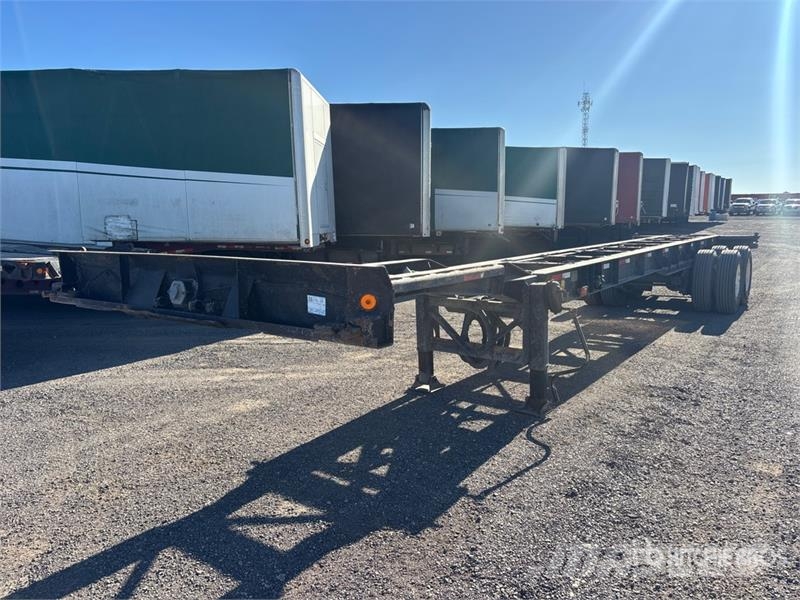 Manac T/A Container Trailer Konteineriekrāvēji