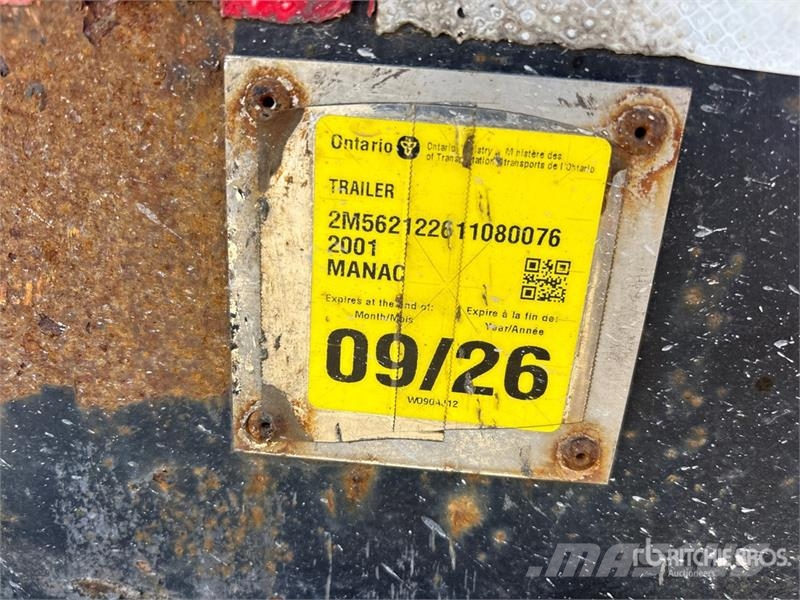 Manac T/A Container Trailer Konteineriekrāvēji