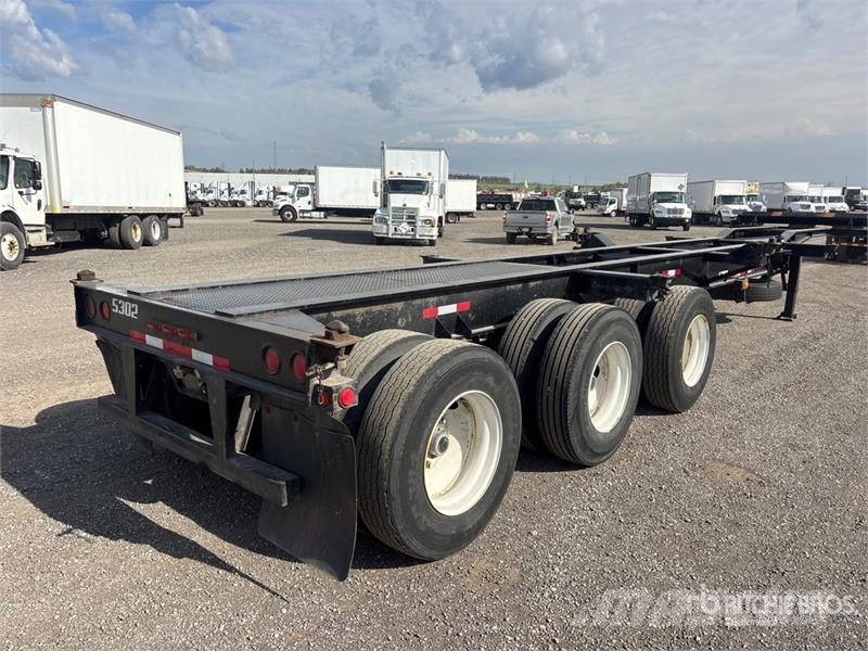 Manac Tri/A Container Trailer Kontejnerske prikolice