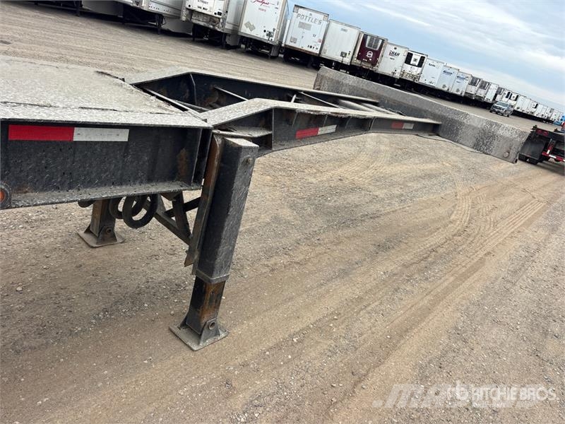 Manac Tri/A Extendable Container Trailer Remolques portacontenedores