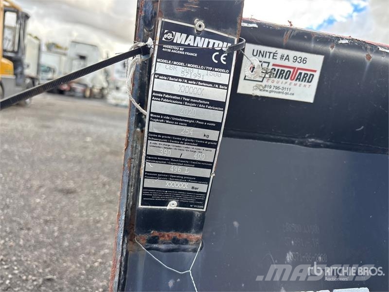 Manitou 571991 58 in Telehandler Bucket Kanalak