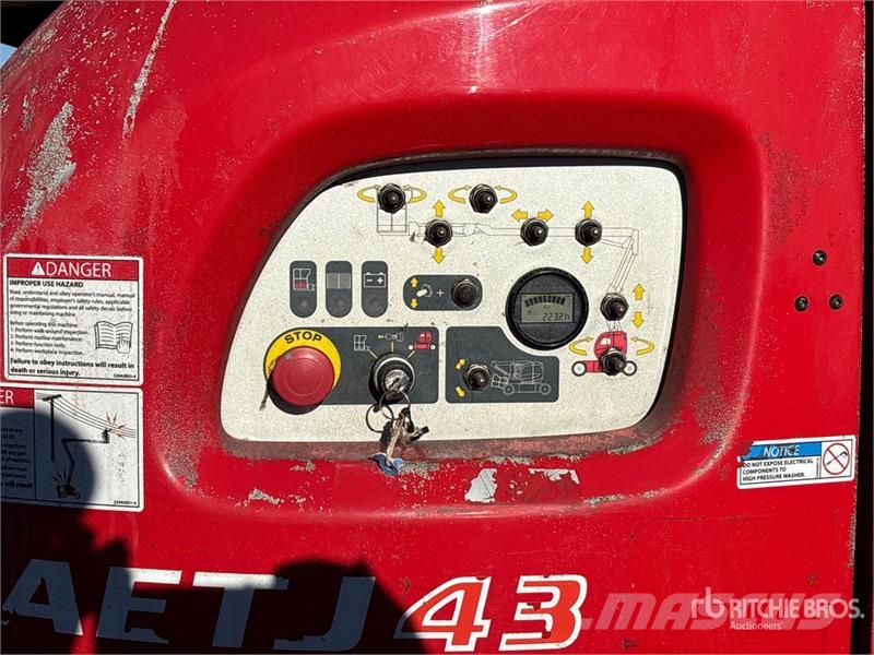 Manitou AETJ43 2WD Electric Articulating Boom Lift Съчленени стрелови подемници