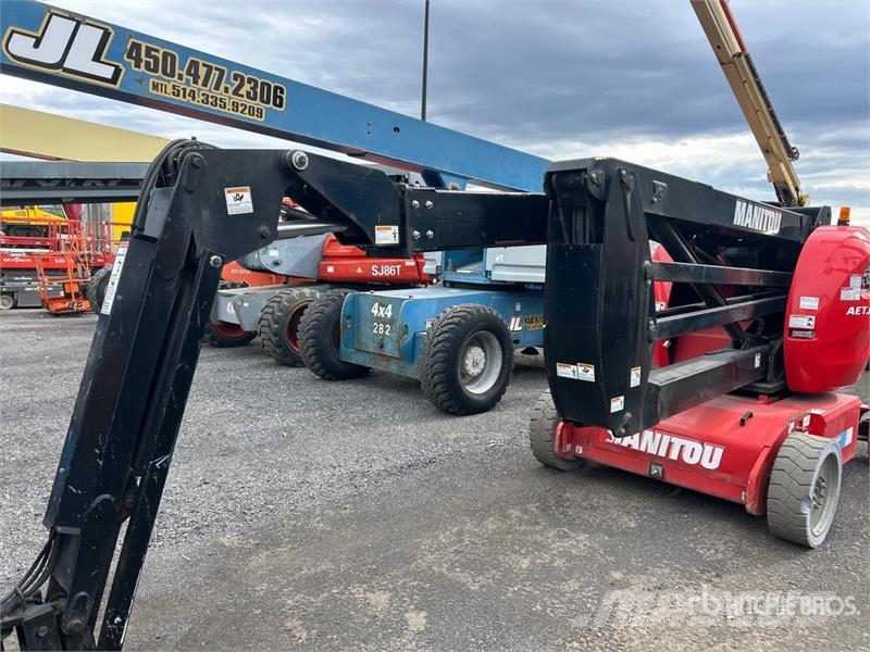 Manitou AETJ49 2WD Electric Articulating Boom Lift Articulated boom lifts