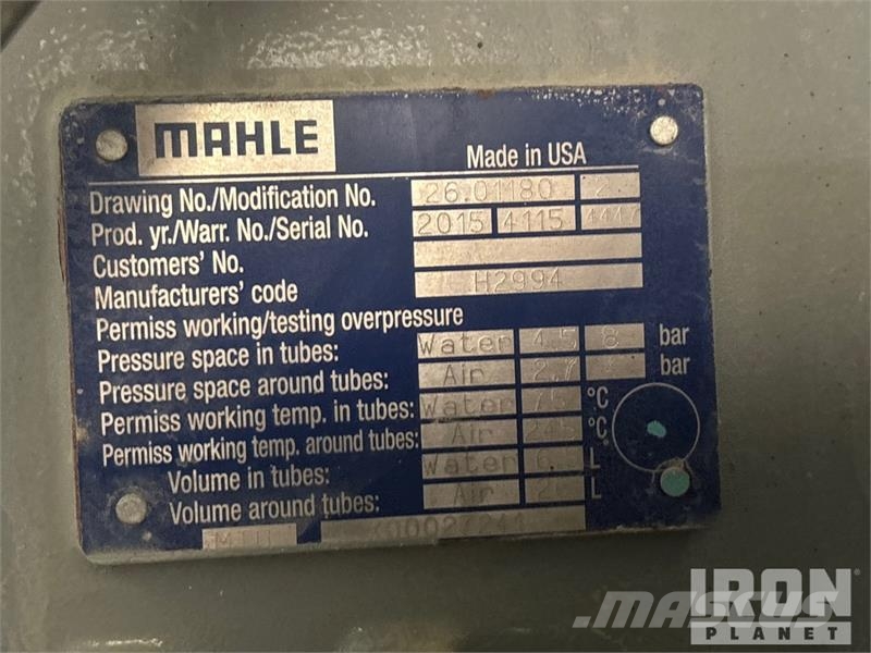Marathon Magnamax 574RSS4278 750 kW c/w 2004 Manac Trailer 기타 발전기