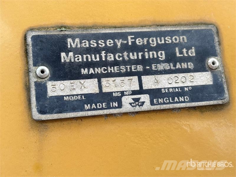 Massey Ferguson 50EX 2WD Utility Tractor Kompakttraktorer