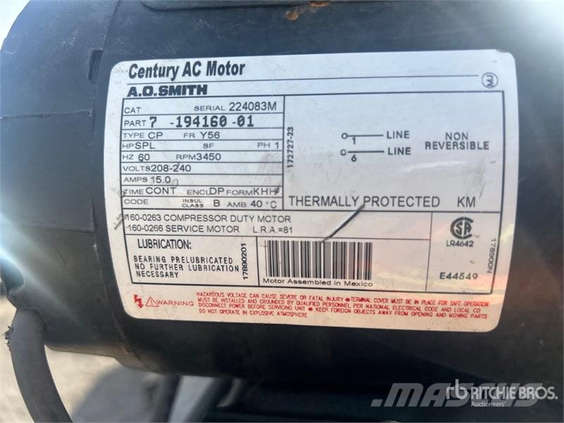 Master Craft Craft Maximum Skid-Mounted 60 gal Air Compre Kompresory
