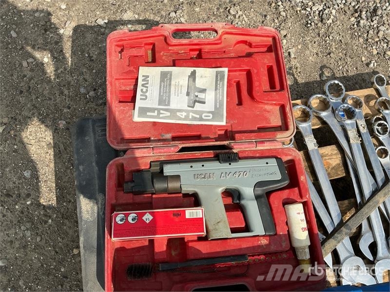 Mastercraft Tool Set, Makita Bit Set, UCAN Fastening Tool, Sim Outros componentes