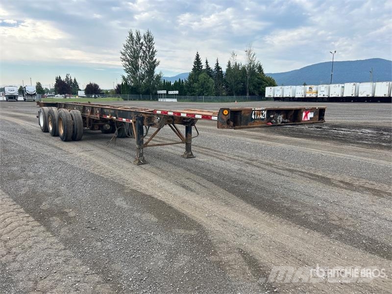 Max Atlas 40 ft Tri/A Extendable Container Trailer 货柜车