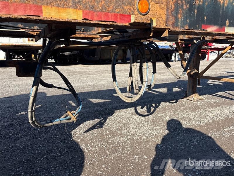 Max Atlas 40 ft Tri/A Extendable Container Trailer Remolques portacontenedores