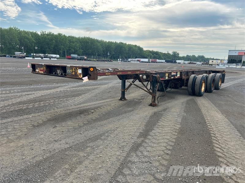 Max Atlas 40 ft Tri/A Extendable Container Trailer 货柜车