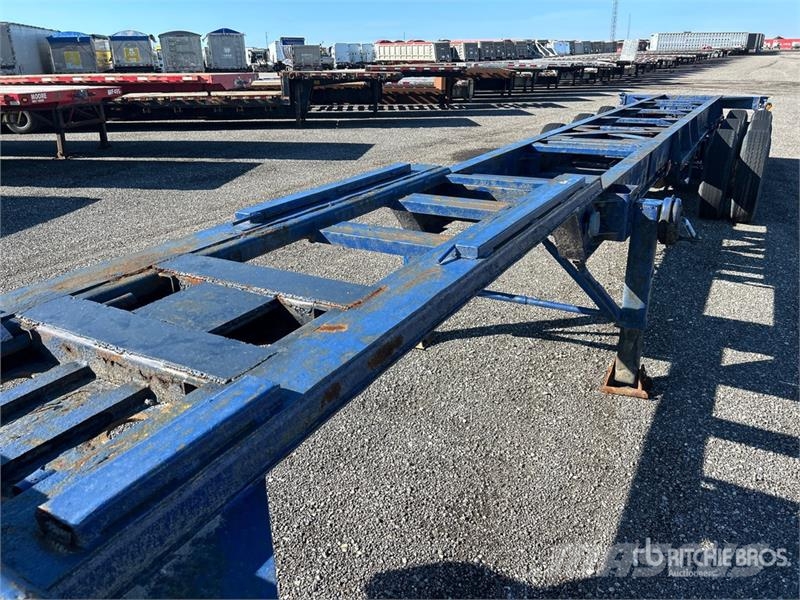 Max Atlas 40 ft Tri/A Container Trailer Kontejnerske prikolice