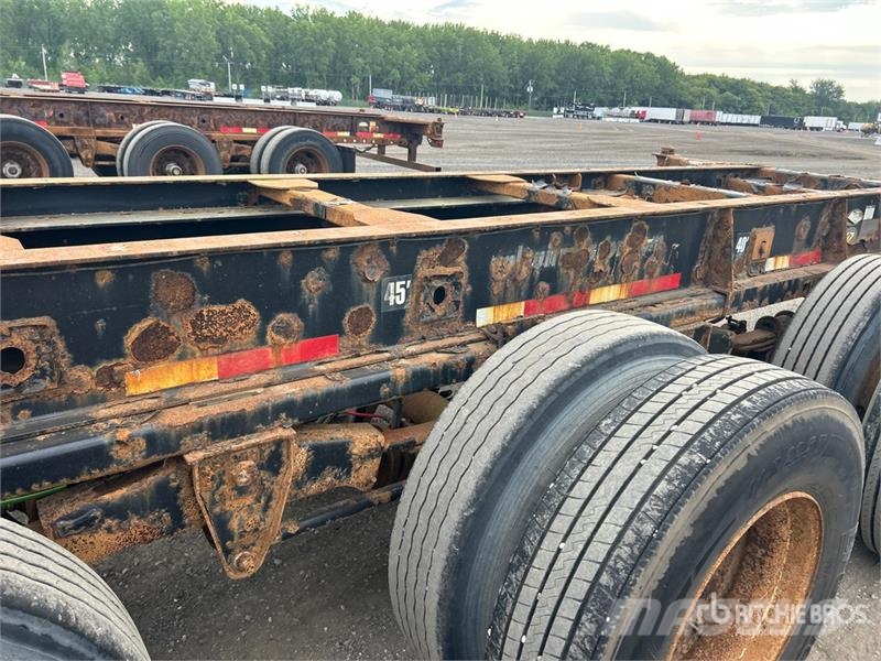 Max Atlas 40 ft Tri/A Extendable Container Trailer 货柜车